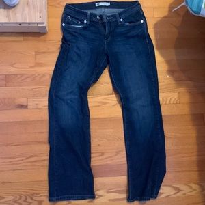Levi bootcut low rise jeans size 8